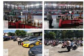 Polsek Ratu Agung Berikan Pengamanan Kegiatan Kejurda Kunshin Ryu Karate-Do dan Festival Karate Se Sumatera