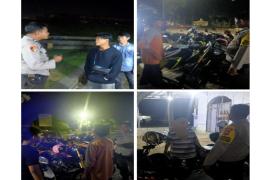 Patroli Mobiling, Polsek Teluk Segara Berikan Imbauan Waspada Terhadap Pencurian Ranmor