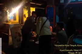 Patroli, Polsek Kaur Tengah Sasar Objek Vital dan Warga yang Nongkrong 