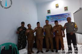 Bhabinkamtibmas Polsek Lebong Atas Hadiri Lokakarya Mini Puskesma Taba Atas