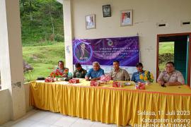 Bhabinkamtibmas Polsek Lebong Utara Hadiri Undangan dari Balai Konservasi Taman Nasional Kerinci Sebelat