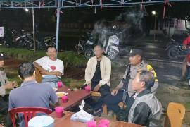 Patroli Dialogis di Wilayah Hukum, Kapolsek Sampaikan Imbaun Ini 