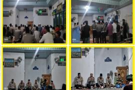Di Masjid Nurul Iman, Polresta Bengkulu Gelar Subuh Keliling 