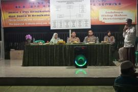 Malam Hari, Kapolresta Bengkulu Silaturahmi Kamtibmas di Kelurahan Cempaka Permai