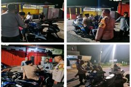 Ciptakan Situasi Kamtibmas, Polsek Muara Bangkhulu Gelar Patroli
