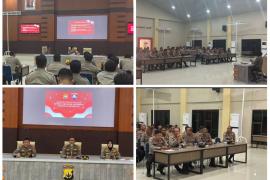 Tingkatkan Kinerja, Kabag Ops Polresta Bengkulu Pimpin Anev Kinerja Bulanan