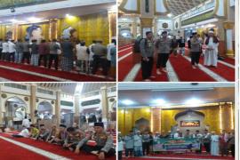 Polresta Bengkulu Suling di Masjid Baitul Izzah, Polsek Gading Cempaka Berikan Pengamanan
