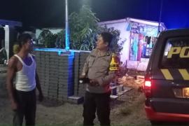 Sambang DDS Malam,  Bhabinkamtibmas Polsek Seginim Sampaikan Imbauan Kamtibmas  
