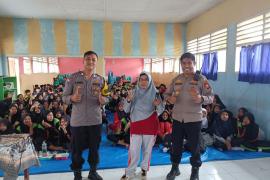 Hadiri Matsama MTS Nurul Kamal, Kapolsek Curup Berikan Penyuluhan Kamtibmas