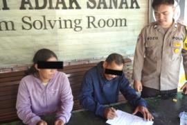 Adanya Aduan Tindak Pidana KDRT, Bhabinkamtibmas  Polsek Kota Manna Lakukan Problem Solving Warga Binaan