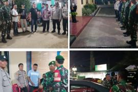 Sinergitas Tni-Polri, Polsek Muara Bangkahulu Bersama Koramil Patroli Gabungan di Seputaran Wilayah Hukum