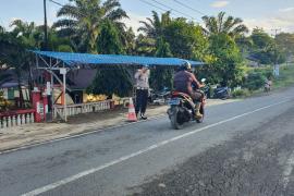 Hadir di Tengah Masyarakat, Polsek Giri Mulya Laksanakan Comander Wish