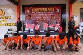 Polres Rejang Lebong Ungkap 6 Kasus Narkoba dengan 7 Tersangka Lintas Daerah