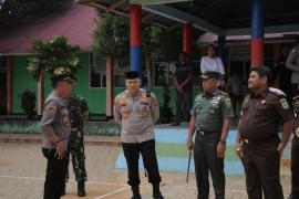 Bentuk Rasa Empati dan Support Terhadap Korban Penganiyaan, Kapolres RL Bersama Dandim, dan Kajari Kunjungi Sekolah dan Korban