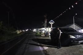 Tekan Kriminalitas, Polsek Sindang Kelingi Rutin Patroli Malam