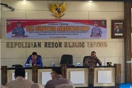 Polres Rejang Lebong Terima Tim Suverior Akreditasi Klinik Bhayangkara Medika 