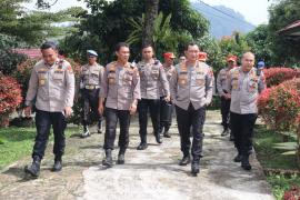 Ramah Tamah Bersama Kapolda, Kapolres Rejang Lebong Dampingi Kapolda Kunjungan dan Pengecekan SPN Polda Bengkulu 