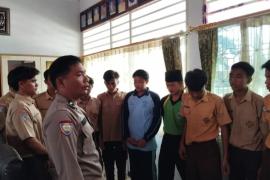 Polsek Lais Berikan Pembinaan Kepada Siswa SMAN 03 Bengkulu Utara
