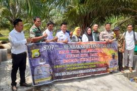 Antisipasi Kebakaran Hutan dan Lahan, Polsek Lais Sosialisasikan Stop Karhutla di Datar Lebar
