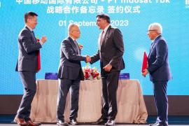 Indosat Ooredoo Hutchison dan China Mobile International Umumkan Kemitraan Strategis Percepatan Inovasi 