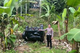 Polres Rejang Lebong Tangani Kecelakaan Lalu Lintas Tunggal 