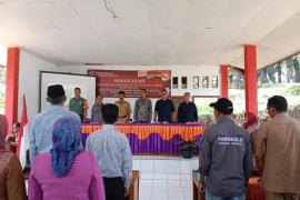 Polsek Giri Mulya Monitoring Giat Sosialisasi Mekanisme Pindah Memilih pada Pemilu 2024 