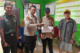 Bhabinkamtibmas Sambang DDS Tanaman Sayuran Dukung Ketahanan Pangan Warga Binaan 