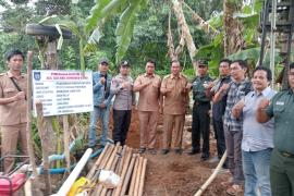 Awasi Penggunaan DD, Polsek Lais Hadiri Penetapan Titik Nol