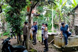 Polsek Lais Laksanakan Pengamanan Pemeriksaan Setempat Oleh Majelis Hakim PA Arga Makmur