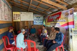 Sampaikan Imbauan Katibmas, Polsek Nasal  Minggu Kasih di Desa Merpas