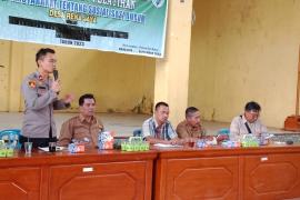 Polsek Giri Mulya Lakukan Penyuluhan Tentang Hukum di Desa Rena Jaya