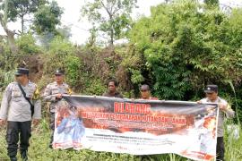 Cegah Karhutla, Polsek Curup Tingkatkan Sosialisasi Kepada Warga