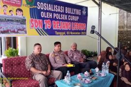 Cegah Bullying, Polsek Curup Gelar Sosialisasi Disekolah