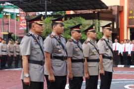 Kapolres Rejang Lebong Pimpin Sertijab Kabag Ops, Kapolsek Curup, dan Kapolsek Bermani Ulu 