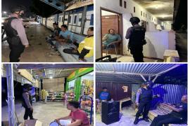Berikan Rasa Aman, Sat Samapta Polresta Bengkulu Patroli Malam