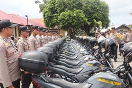 Kapolda Bengkulu Cek Pelaksanaan Ops Mantap Brata di Polres Bengkulu Selatan