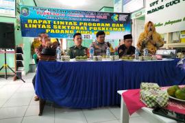 Bhabinkamtibmas Polsek Kuar Utara Hadiri Rakor Lintas Program Lintas Sektoral Puskesmas Padang Guci