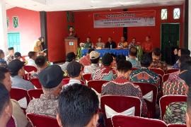 Polsek Lais Hadiri Rapat Koordinasi di Aula Kantor Camat Lais 
