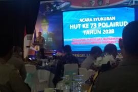 Kapolres Bengkulu Selatan, Hadiri Syukuran Hari Ulang Tahun ke-73 Korps Polairud