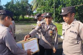 Berbagi, Polsek Giri Mulya Gelar Kegiatan Gerakan Sedekah Bersama