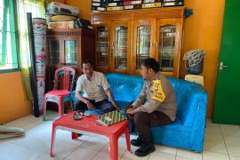 Sambangi Kantor Panwascam, Kapolsek Pondok Suguh Sampaiakan Imbauan dan Pesan Kamtibmas  