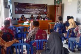 Polsek Giri Mulya Lakukan Monitoring Kegiatan Rakor Pengunaan Anggaran Badan Adhoc Tahun 2023