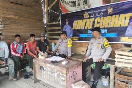 Polsek Curup Laksanakan Jumat Curhat Bersama Warga Air Meles Atas