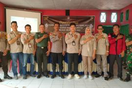 Kapolsek Lais Hadiri Rapat Koordinasi Penggunaan Anggaran Adhoc Akhir tahun 2023 dan Persiapan Distribusi Logistik Pemilu