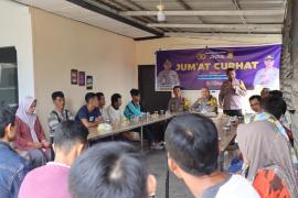 Jumat Curhat, Kapolres Rejang Lebong dan PJU Dengarkan Keluhan Warga Kelurahan Adirejo dan Kelurahan Dwi Tunggal