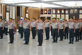 Kapolri Naikan Pangkat 45 Pati Polri, Ada Satu Polwan Jadi Jenderal