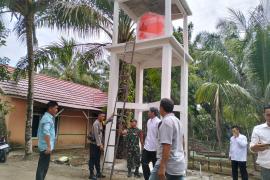 Dihadiri Bhabinkamtibmas, Talang Rasau Monev Pembangunan Sumur Bor