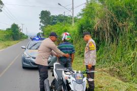 Ciptakan Keamanan Wilayah, Polsek Curup Lakukan Razia Senjata Api dan Senjata Tajam