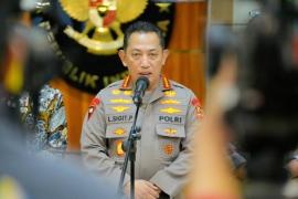 Rilis Akhir Tahun, Kapolri Doakan 856 Pegawai Polri yang Meninggal di Tahun 2023