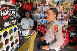 Polres Rejang Lebong Datangi Toko Knalpot, Sampaikan Imbauan dan Sosialisasi Larangan Penggunaan Knalpot Brong